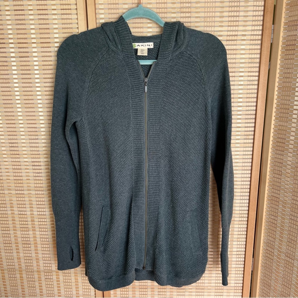 Dakini Dark Green Women's Sweater